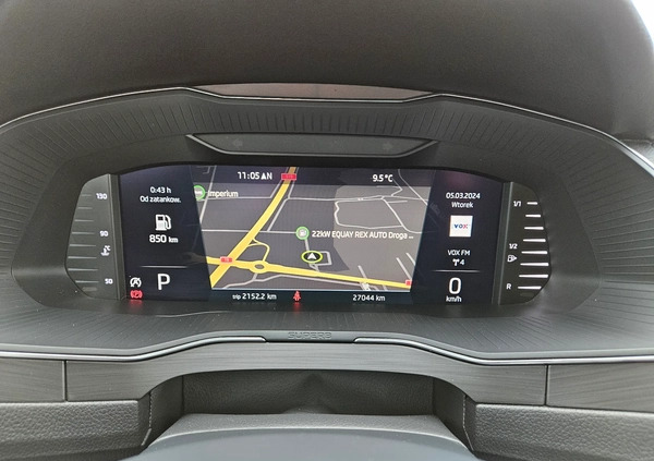 Skoda Superb cena 177900 przebieg: 27000, rok produkcji 2023 z Miastko małe 562